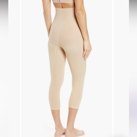 ❌SKIMS Solutionwear Maternity Tights Leggings High Waisted Clay Tan S/M - Picture 3 of 7